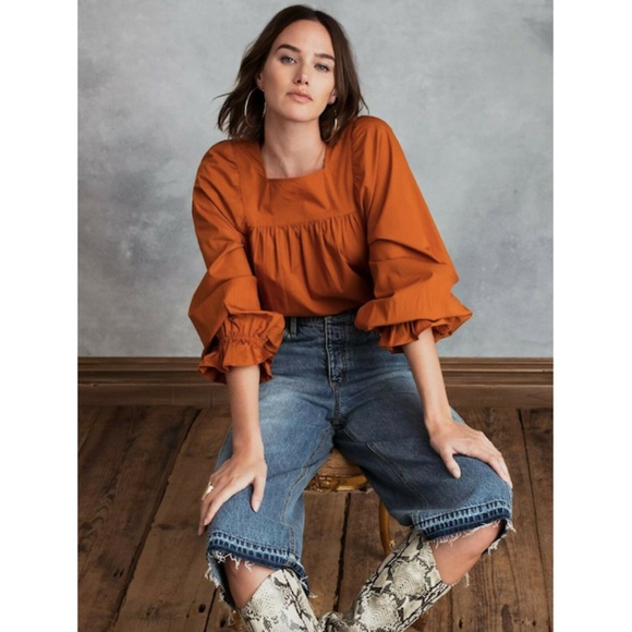 NEW! Happy X Nature Juliet Ruffle Kimono Top S - Picture 1 of 12